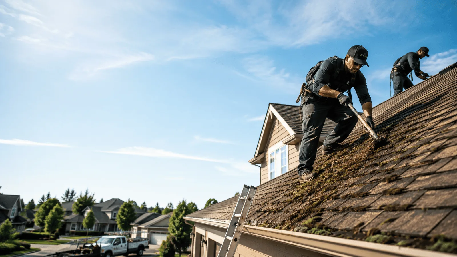 Roof Moss Removal in Delavan, WI near me